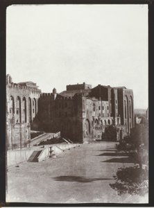 Pavens palads, Avignon af Charles Nègre