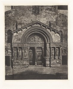 Plade VI – Portal of Saint-Trophime of Arles (Plade VI – Entrance of Saint Trophime of Arles)