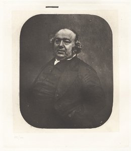 Plade IX – Portræt af Jules Janin, efter Nadar (Plade IX – Portræt af Jules Janin, af Nadar) af Charles Nègre, Nadar, André Jammes