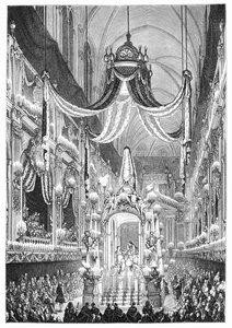 Begravelse i Notre Dame, Paris, 1746, 1885.