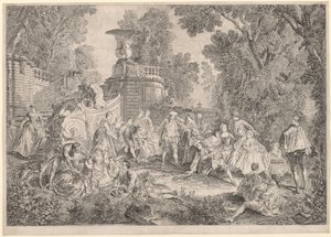 The Game of Blind Mans Bluff, 1739.