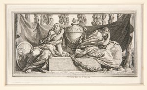 Begravelsesvignet for frue de France, hertuginde af Parma