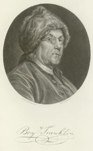 Benjamin Franklin af Charles Nicolas II Cochin