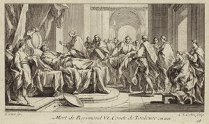 Raymond VI, greve af Toulouse, døde