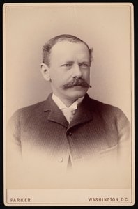 Portræt af Dr. James Milton Flint 1838-1919, mellem 1887 og 1904.