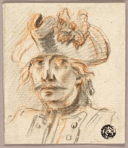 Buste af soldat af Charles Parrocel