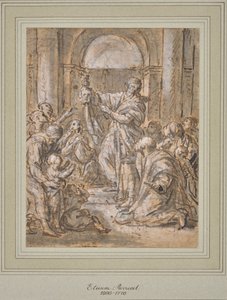 Judith og lederen af Holopherne (tegning)