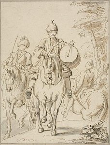Orientalske ryttere af Charles Parrocel