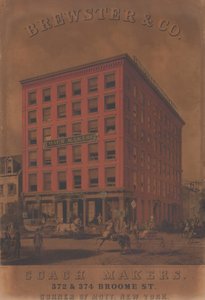 Brewster & Co. Coach Makers, 372 & 374 Broome St., ca. 1860-70