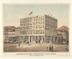 Howard Hotel, Broadway, New York af Charles Parsons