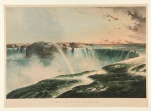 Niagara-faldene fra Canadas side af Charles Parsons