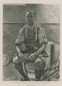 Fængselsdømt liv i Wormwood Scrubs Prison (gravering) af Charles Paul Renouard