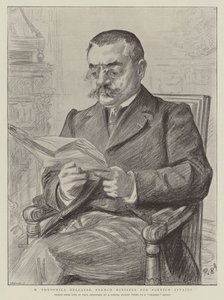 M Theophile Delcasse, fransk udenrigsminister