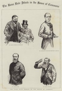 Debatten om hjemmestyre i Underhuset af Charles Paul Renouard