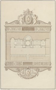 Villa Madama i Rom af Charles Percier and Pierre François Léonard Fontaine