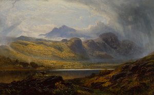 Llyn Crafnant, Moel Siabed in the Distance, North Wales af Charles Pettitt