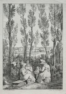 Picnic. af Charles Philibert Lasteyrie du Saillant