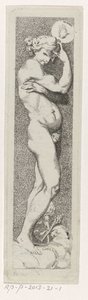 det genie The Genie (titel på objekt) af Charles Philippe Campion de Tersan