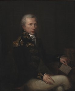 Portræt af samlerkonsul Hans West af Charles Pièrre Verhulst