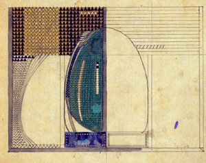 Design for W.J. Bassett-Lowke, 1916 af Charles Rennie Mackintosh