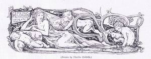 Spring, fra The Magazine of Art 1893, Cassell and Company, 1893 af Charles Ricketts
