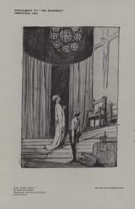 Warwick og bødlen fra Saint Joan af Charles Ricketts