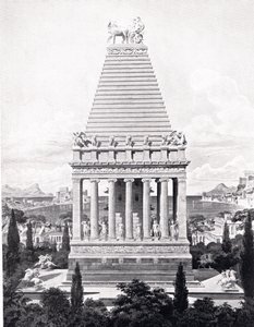 Det oprindelige mausoleum, illustration fra 