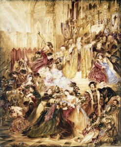 Benediction afbrudt, af Charles Robert Leslie