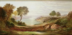 Morgen, Chepstow Castle, Monmouthshire af Charles Robert Leslie