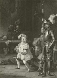 Slotssalen af Charles Robert Leslie