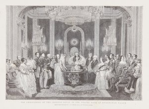 Dåben af Victoria, prinsesse Royal af Charles Robert Leslie