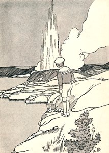 En gejser, 1912 af Charles Robinson