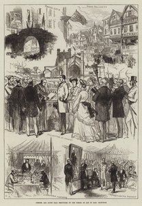 Chester og Eton Hall-festligheder ved Earl Grosvenors kommende alder af Sir John Charles Robinson