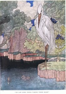 Han så nogle Tench tage deres spring, 1930