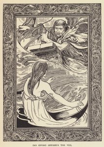 Ino giver Odysseus sløret
