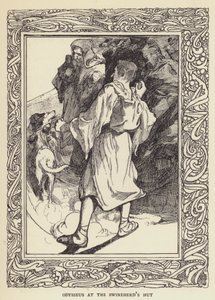 Odysseus ved Svinehyrden af Sir John Charles Robinson