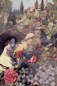 Vores sentimentale have: Sommer (farve litho) af Charles Robinson