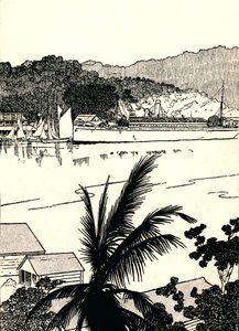 Port Antonio, Jamaica, 1912 af Charles Robinson