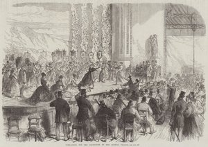 Der øves til Pantomime i Crystal Palace af Sir John Charles Robinson