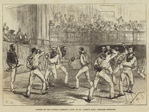 Sports of the London Athletic Club, i St James