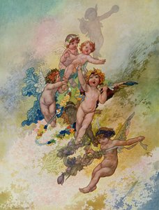 Spring from The Seasons bestilt til 1920 Pears Annual