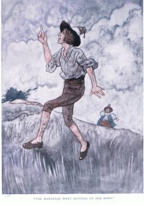 Den enfoldige gik på jagt op og ned i 1930