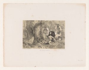 Syg person føres til et hult træ The Hollow Tree (titel på objekt)