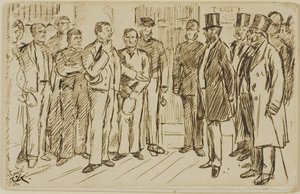 Identifikation af fangen af Charles Samuel Keene