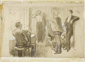 Officer og ordensmand af Charles Samuel Keene