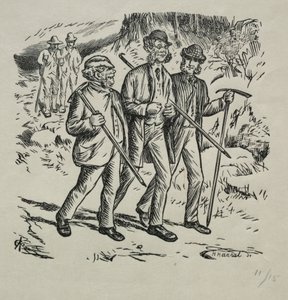 De tre navne, 1869. af Charles Samuel Keene