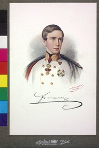 Kejser af Østrig Franz Joseph I af Charles Scolik