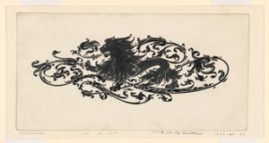 Halestykke af Charles Scribner