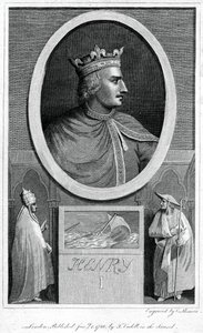 Henrik I, konge af England, 1788. af Charles Sherwin