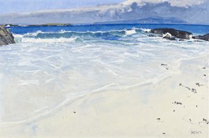 Efter stormen, Iona, 2010 (olie på lærred) af Charles Simpson